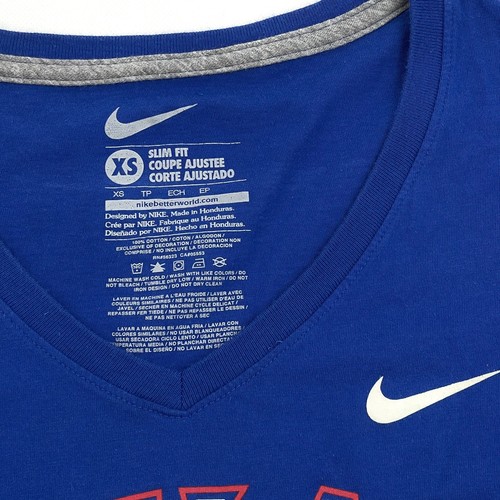 Nike MLB Texas Rangers Baseball Blau Slim Fit Top T-Shirt Damen Gr. XS - Bild 4 von 7