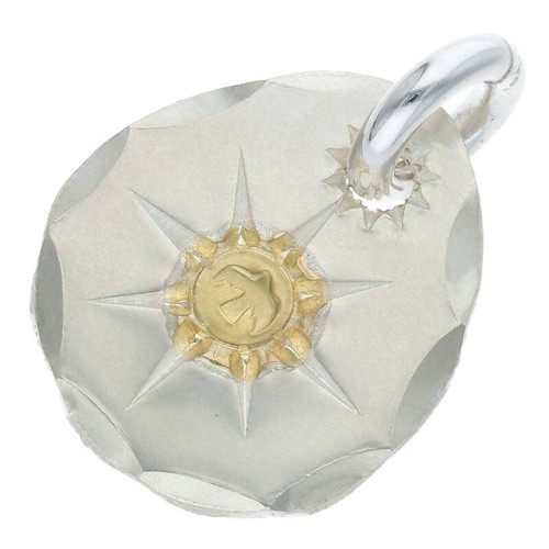 Goro'S Size Small Metal Tataki Necklace Top Silver Gold 11.60G 907032 ...