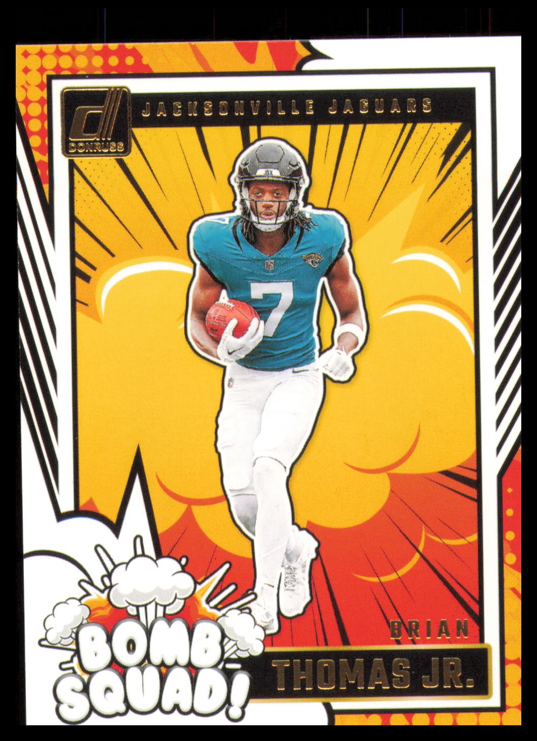 Brian Thomas Panini Donruss Bomb Squad #6 Base