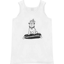 'Dog Wearing Crown' Adult Vest / Tank Top AV062504