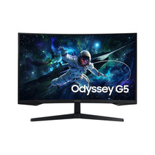 Image of Samsung 27" G55C QHD Odyssey Gaming Monitor Curved - LS27CG552EUXXU New Open Box