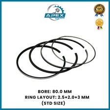OPEL MOVANO (X70) 1.9 DTI DIESEL ENGINE F9Q 770 PISTON RINGS SET 7701470248