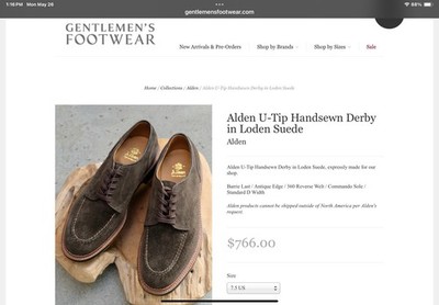 Alden D1645C