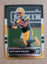 2025 Panini Donruss Optic 2015 Retro Matthew Golden #10 (RC) Green Bay Packers