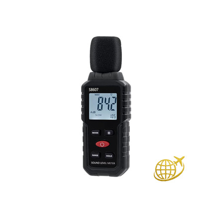 Schallpegelmessgerät Digital LCD 30dba 130dba Messgerät mit Frequenzbereich
