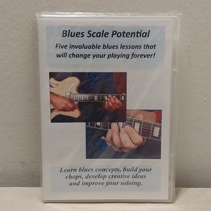 Guitar College Blues Scale Potential Sealed Instructional Guitar DVD