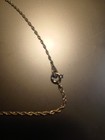 Hershey Kiss Necklace Silver Colored — photo 2