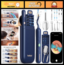 Ear Wax Removal Tool with Camera, Flexible Otoscope, Visual Ear Cleaner Kit, FSA
