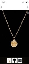 Versace Medusa Halskette mit Anhänger Metall Gold Halskette