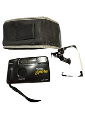 VTG Vivitar Spree Plus 35 MM Film Camera W/Case  Manual Tested Working