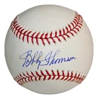 Bobby Thomson Autographed Official Major League Baseball NY Giants PSA/DNA