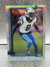 2025 Topps Chrome Football Jaycee Horn #41 Silver Refractor - Panthers