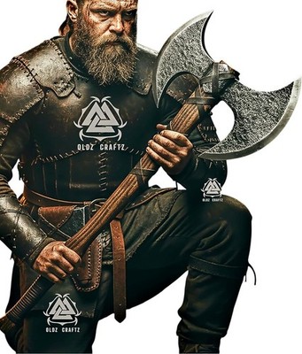 Double Head  Viking Axe Double Sidded Berserker Axe Large Norse Scandinavian