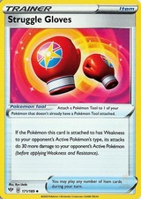 Struggle Gloves 171/189 Darkness Ablaze Pokemon NM