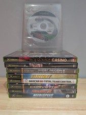 Lot of 9 Original Xbox Games, Mostly Racing Games Read Description