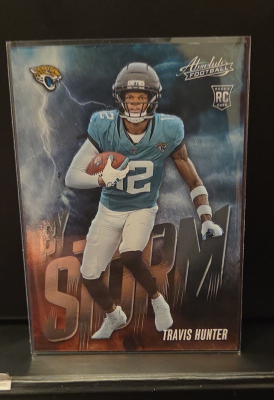 2025 Panini Absolute - By Storm Travis Hunter #17 (RC)
