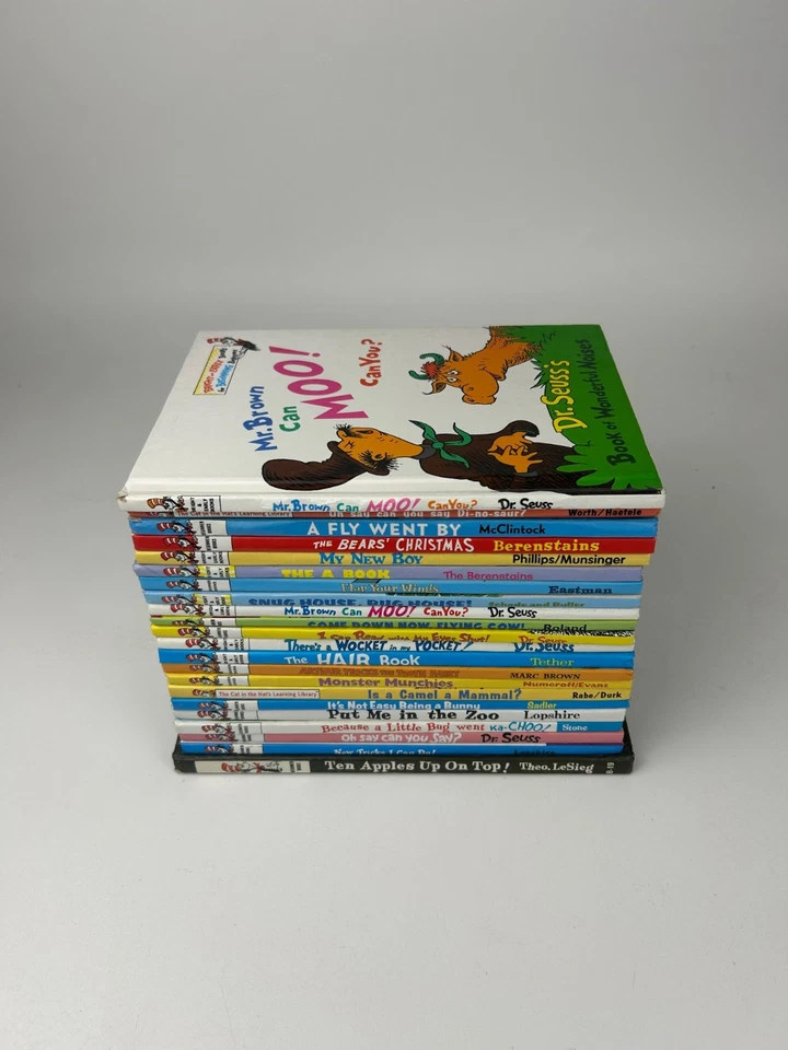 Lot of 21 Vintage Dr. Seuss 1960's-80's Bright Early & Beginner Hardcover Books - Image 3 of 4