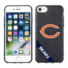 PBG NFL Chicago Bears Black Carbon for iPhone SE (2020-22), 8 & 7, 6 & 6s