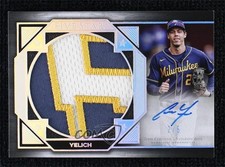 2022 Five Star Jumbo Prime Relics Silver Rainbow 2/5 Christian Yelich Auto 0fo5