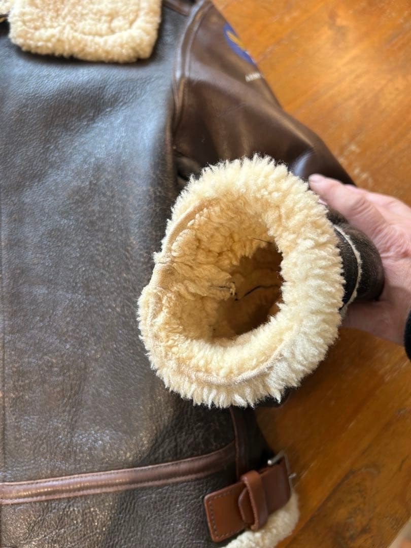 Buzz Ricksons B3 Flight Jacket War Model Size 38 - image 15