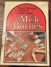 Parker Brothers Mille Bornes French Card Game Cars & Vehicles 1971 Ages 8-11