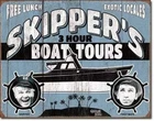 Gilligan's Island Skipper Tours Vintage Tin Metal Signs Home Décor 8x12 Kitchen
