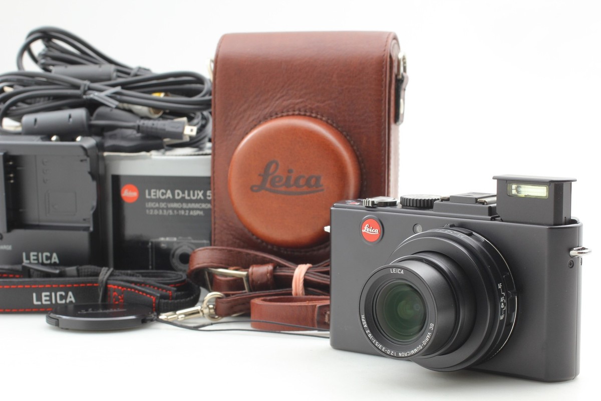 MINT] Leica D-LUX 5 10.1MP Digital Camera Black Body From JAPAN | eBay