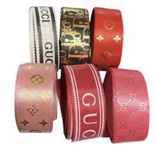 Grosgrain Ribbon Assorted Colors 1 Wide 30 Yards Total, 5 Yards Each