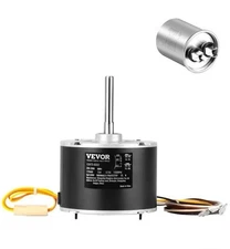 VEVOR YDK180-6G12 1/4 HP 1100RPM 208-230V Condenser Fan Motor HVAC A/C