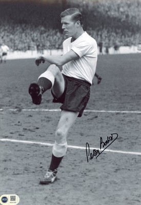 Peter Baker signiertes 12x8 Spurs Foto ACG COA AG21335