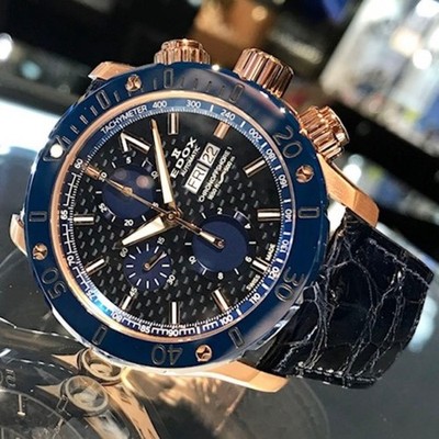 EDOX EDOX Chrono Offshore 1 Automatic Automatic Automatic Calf Leather