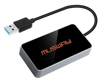 Musway BTA2 Bluetooth Dongle für Audiostreaming APP-Steuerung