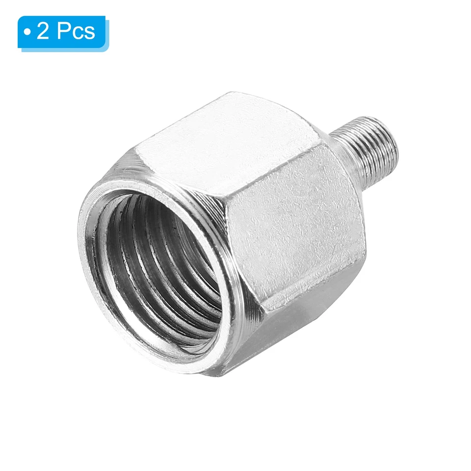 1/4" to M5 Air Brush Hose Adapter, 2 PCS 1/4" BSP Female to M5 Male Foto 3 de 4
