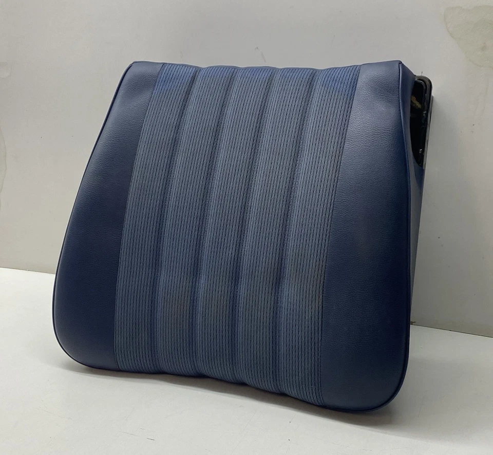 Mercedes W114 W115 Sitz Gestell Fläche Kissen Blau Stoff Fischgrät 2. Serie - Bild 1 von 4