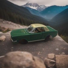 Johnny Lightning Ford Mustang Body Fits Aurora Tjet, Auto World, Dash