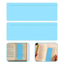 8 Pcs Reading Guide Strips Highlight Clear Overlays Bookmark Colored