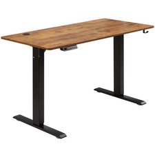 Uimoso Adjustable Height Standing Desk 55.1" x 23.6" Electric for Home Office