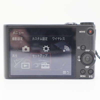 EXC+++] SONY Cyber-shot DSC-WX350 Black 20MP 20x Zoom Japanese