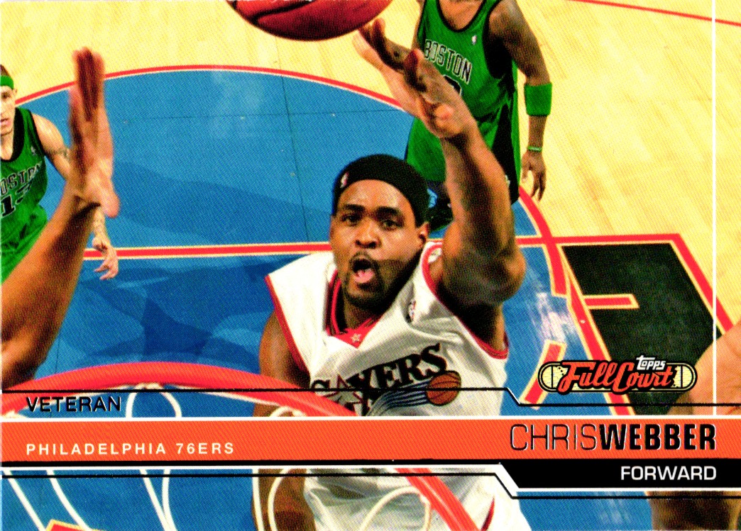 2006-07 Topps Full Court #58 Chris Webber