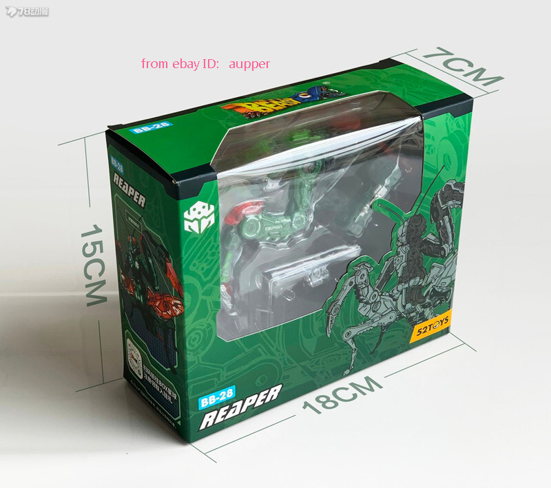 52toys Beastbox Insect Tribe Bb-28 Reaper Action Figure In Stock