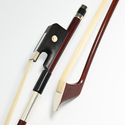 Double Bass Bow French Model 3/4 Clear Tone 300BF Brazilwood **Ship from USA**