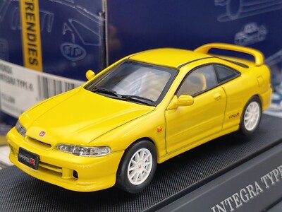ミニカー EBBRO 1/43 HONDA INTEGRA TYPE-R YELLOW EBBRO 43119 1:43 SCALE HONDA INTEGRA TYPE R DC2 SPEC 1998 DIE CAST