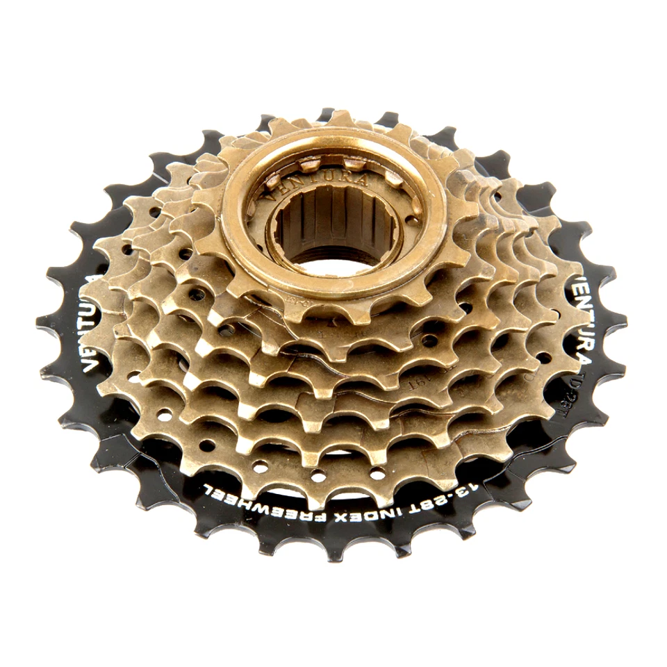 7 Speed VENTURA Bike Freewheel 13 - 28T Sprockets - Screw Fixing - FAST UK STOCK - Image 3 of 3