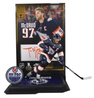 Connor McDavid Special Edition (Edmonton Oilers) Gold Label McFarlane Figur