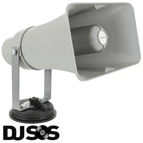 Vehicle Loud Megaphone with USB/Sd Player, Looper & Bluetooth (25W max) Adastra