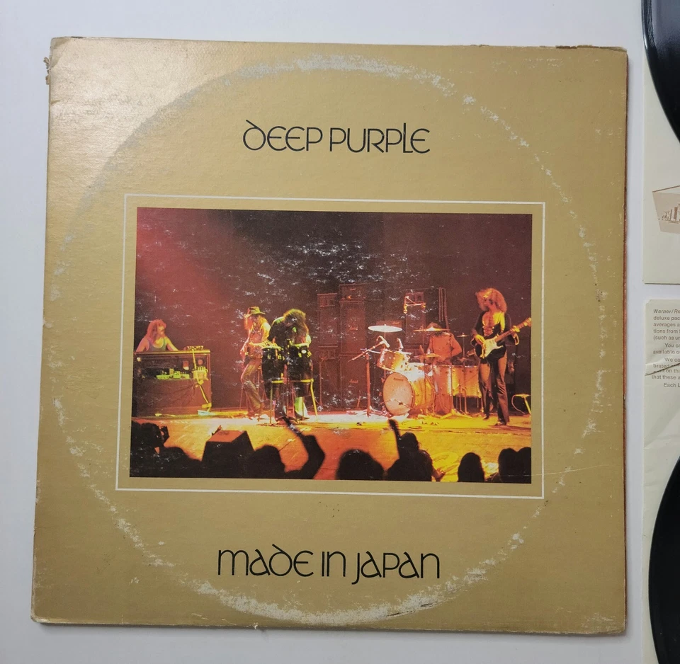 Deep Purple Lp Made In Japan 1973 Original Press 2x Lp 2WS 2701 VG Foto 2 de 4