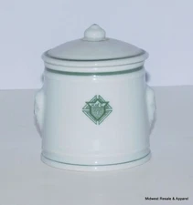 Rare Knights of Columbus Fraunfelter Covered Sugar Bowl Restaurant ware