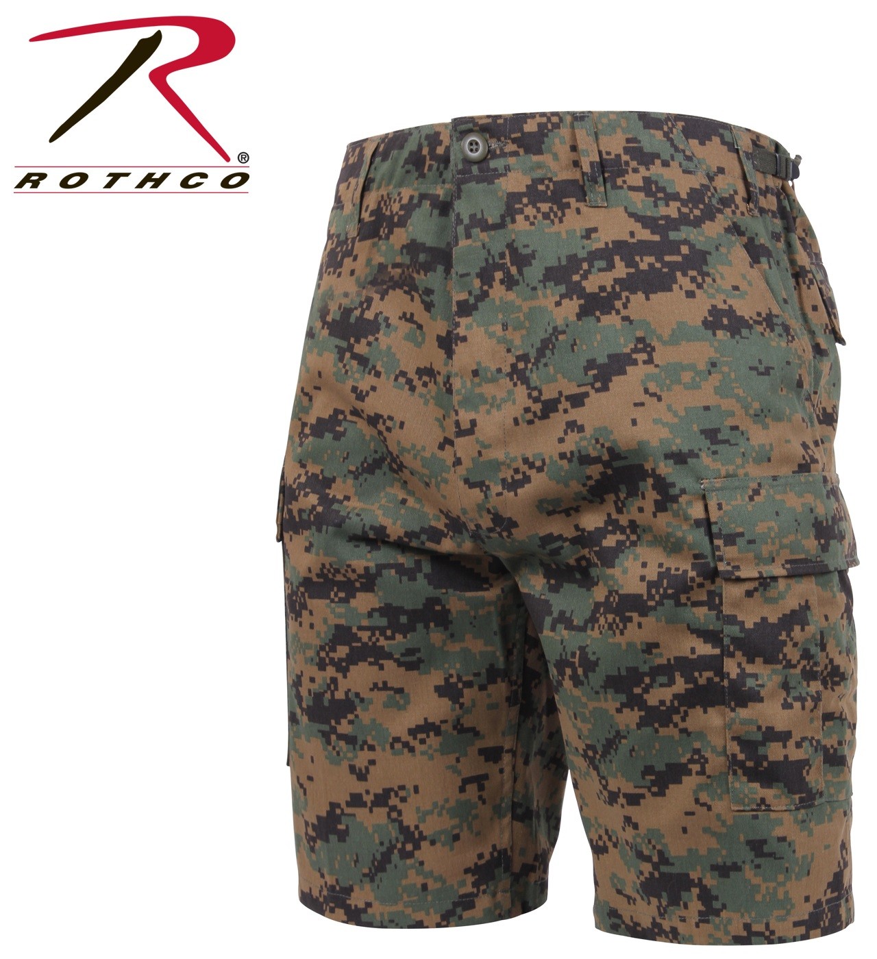 Mens - Organic Cotton Baggy Cargo Pants in Brown Desert Camo | Superdry UK