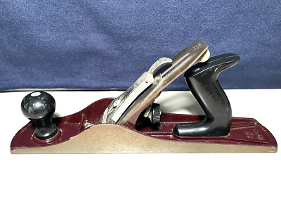 Vintage Stanley 14'' Smooth Body Wood Plane 12-205 Made in England