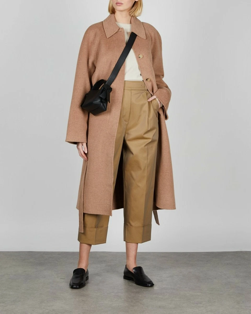 Acne studios camel coat hotsell